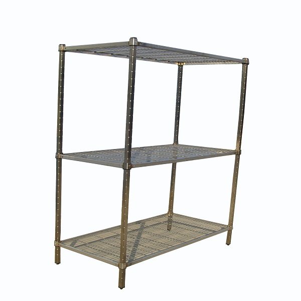 Factory supplied Wire shelving square post shelving for Jordan Factories Featured Image