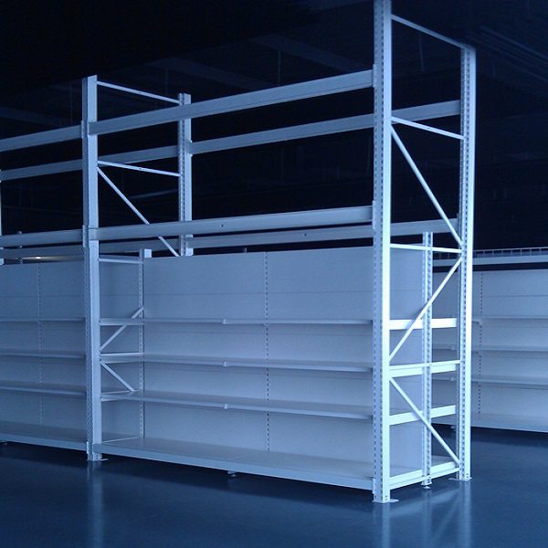 China wholesale Hypermarket shelving with shop shelving for Roman Importers