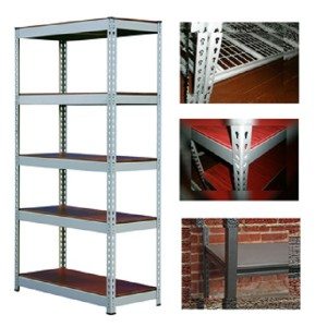 Rivet boltless shelving